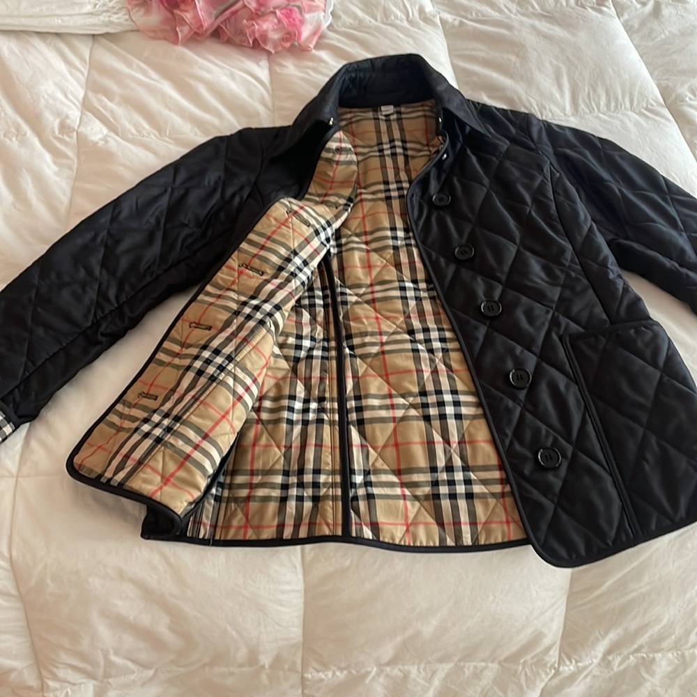 Burberry Quilted Thermoregulated Jacket in Size XS